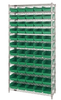 Quantum Small Parts Shelf Bin System - 53376 - U.S. Plastic Corporation
