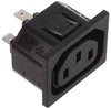 Power Entry Connectors - Inlets, Outlets, Modules - 486-6604-ND - DigiKey