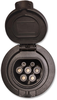 Receptacle, Ev, 62196-2, 16A, 240Vac; Product Range Multicomp - 27X8804 - Newark, An Avnet Company