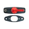 28V Single-Pole (SPST) Water-Resistant Manual Battery Disconnect Switch with Slim Design -- 08080670