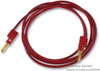 Test Lead, Red, 1.524M, 60V, 15A; Test Connector Type A Pomona - 91B2158 - Newark, An Avnet Company