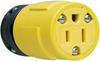 Rubber Housing Connector, Yellow - 1547 - Legrand