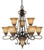 4149-573 Mid. Chandeliers-Glass Up - 690559 - Capital Lighting, Inc.