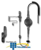 Pryme Radio Products Tactical Medium Duty Lapel Microphone.. - SPM-1332T - TelephoneStuff.com