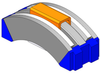 Limited Angle Torque Motor - TWR-015-142-1RC - H2W Technologies
