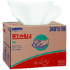 Kimberly-Clark Wypall X60 White Hydroknit 180 Wipe - Box - 180 sheets per pack - 16.8 in Overall Length - 34015 - 036000-34015 - R. S. Hughes Company, Inc.