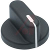 Knob; Soft-Touch and Transilluminated; 1/4 X 15/32 Brass Bushing with 8-32X1/4 - 70097737 - Allied Electronics, Inc.