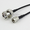 SMA Male to BNC Male Cable RG-174 Coax in 6 and RoHS - FMC0208174LF-06 - Fairview Microwave Inc.