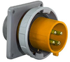 Power Entry Connector, Inlet, 3P4W, 30A 125/250V; Current Rating Hubbell Wiring Devices - 14C5335 - Newark, An Avnet Company