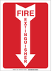 Fire Sign - 43295 - Brady Corporation