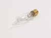 7.5 Watt, 130 Volt Clear Bent Tip Decorative Bulb - 403307 - bulbs.com