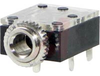 3.5MM PC horizontal mount Jack, stereo,threaded bushing - 70214416 - Allied Electronics, Inc.
