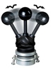Spring-return joystick switches WKT MKT WKS MKS - Mounting hole Ø 30.5 mm - WKS maintained joystick switches - WKSC42/WKT-19.4 -  - Schmersal Inc.