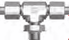 37 Flared SAE Fitting - JPMBT-U Positionable Male Branch Tee - Image