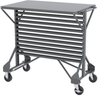 Akro-Mils Mobile Rack with Shelf Top, and Storage Bins -- 52246 - Image