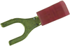 Terminal, Fork Tongue, #10, Red, 18Awg; Product Range Molex - 55H5420 - Newark, An Avnet Company