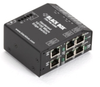 Heavy-Duty Edge Switch, Hardened, (6) Copper Ports, 100-240-VAC with IEC - LBH600AE-H - Visual Sound, Inc.