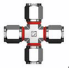 Superlok I-Fitting Compression Tube Fitting - SUCI Union Cross - Image