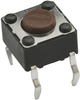 Tactile Sw, Spst-No, 0.05A, 12Vdc, Th; Product Range Apem - 75K6732 - Newark, An Avnet Company