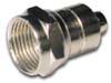 F Crimp-On RG6 Connector with Attached Ferrule - 72-025 - Computer Network Accessories, Inc.
