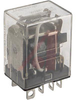 Relay;E-Mech;Gen-Purp;DPDT;Cur-Rtg 15A;Ctrl-V 24DC;Vol-Rtg 300V;Plug-In - 70185128 - Allied Electronics, Inc.