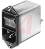 Module, Power Entry; 125/250 VAC, 50/60Hz; 10 A; 2; DC12 PEM Type - 70080149 - Allied Electronics, Inc.