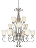 Large Chandeliers-Glass Shade - 58286 - Light Center (The)