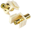RCA Yellow F/F Keystone Module - 1018-SF-17Y - SFCable.com
