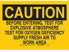 Admittance Sign - 40617 - Brady Corporation