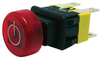 Pb Switch, Dpst, Red, 250V, Quickconnect; Product Range Multicomp Pro - 90Y7216 - Newark, An Avnet Company