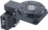 Motorized rotation stage, integrated controller and motor encoder, 360 degree rotation, 120 mm diameter, high speed, high torque, motor down -- X-RSB120AB-E08