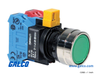 IDEC Pushbutton Non-Illuminated - HW4B-A1F01-B - Galco Industrial Electronics
