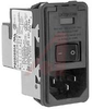 CHAMELEON Power Entry Module; Snap-In; DPST; Single Fuse; 6AMP Filter - 70185815 - Allied Electronics, Inc.
