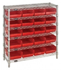Bins & Systems - 4'' Shelf Bins (QSB Series) - Complete Bin Center - WR6-36-1236-107 - Image