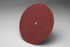 3M Scotch-Brite HS-DC Aluminum Oxide Deburring Disc - Very Fine Grade - Arbor Attachment - 8 in Diameter - 1/2 in Center Hole - 27749 - 048011-27749 - R. S. Hughes Company, Inc.