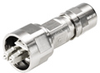 Passive Industrial Ethernet IP67 Plug-In Connector V1 Metal Bayonet Sets - Fibre Optic -- IE-PS-V01M-2LC-MM - Image