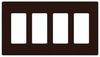 Standard Wall Plate - CW-4-BR - Lutron Electronics Co., Inc.