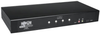 Secure KVM Switch, DVI to DVI/VGA - 4-Port, NIAP EAL2+ Certified, Audio, CAC Support, Single Monitor -- B002-DUA4