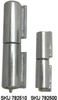 Barrel Weld-On Hinges, Zinc Plated -- 782510