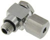 1/4-28 Thread to 1/8 Inch O.D. Tubing, Elbow Compression - MCBL181-1428 - Beswick Engineering Co., Inc.