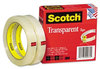 3M Scotch 600-2P12-72 Clear Box Sealing Tape - 1/2 in Width x 2592 in Length - 2.3 mil Thick - 20974 - 051135-20974 - R. S. Hughes Company, Inc.