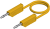 Test Lead, 4Mm Banana Plug, Yel, 250Mm; Test Connector Type A Hirschmann Test And Measurement - 71AC0927 - Newark, An Avnet Company