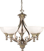 60-2488 Mid. Chandeliers-Glass Up - 441128 - Capital Lighting, Inc.