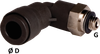 90° Male Elbow Connector - Image