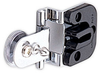 Glass Door Overlay Hinge, Bore Type - 658079 - HardwareSource, Inc.