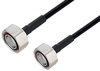 Fire Rated 7/16 DIN Male to 7/16 DIN Male Low PIM Cable 60 Inch Length Using SPF-250 Coax Using Times Microwave Parts - PE3C6356-60 - Pasternack