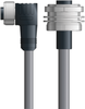 DN4110079F05 - LAPP UNITRONIC® DeviceNet Cordsets 14 & 18 AWG / 1 + 1 pair Bus - Gray PVC - 7/8 in Female 90 deg / 7/8 in Female Bulkhead connectors - 5m - OLFDN4110079F05 - Lapp Tannehill