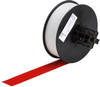 Brady B-7569 Red Indoor / Outdoor Vinyl Thermal Transfer Continuous Thermal Transfer Printer Label Roll - 1.125 in Width - 110 ft Length - 120849 - 754473-70083 - R. S. Hughes Company, Inc.