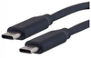 USB 3.1 LSZH Type C Gen 2 M/M 10 Gbps, length 0.5M - MUS3A00060-05M - MilesTek Corporation
