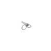 LOCKWELL® Pin, Single Acting, Ring, 7.899 mm Shank Dia., 127 mm Grip, Stainless Steel, Passivated - LG-5CR5000 - Southco